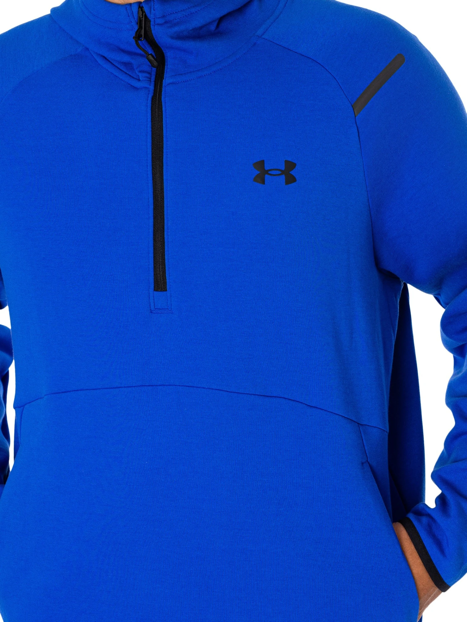Under Armour Unstoppable Pullover Hoodie - Team Royal/Black 4 Under Armour Unstoppable Pullover Hoodie - Team Royal/Black - Image 4
