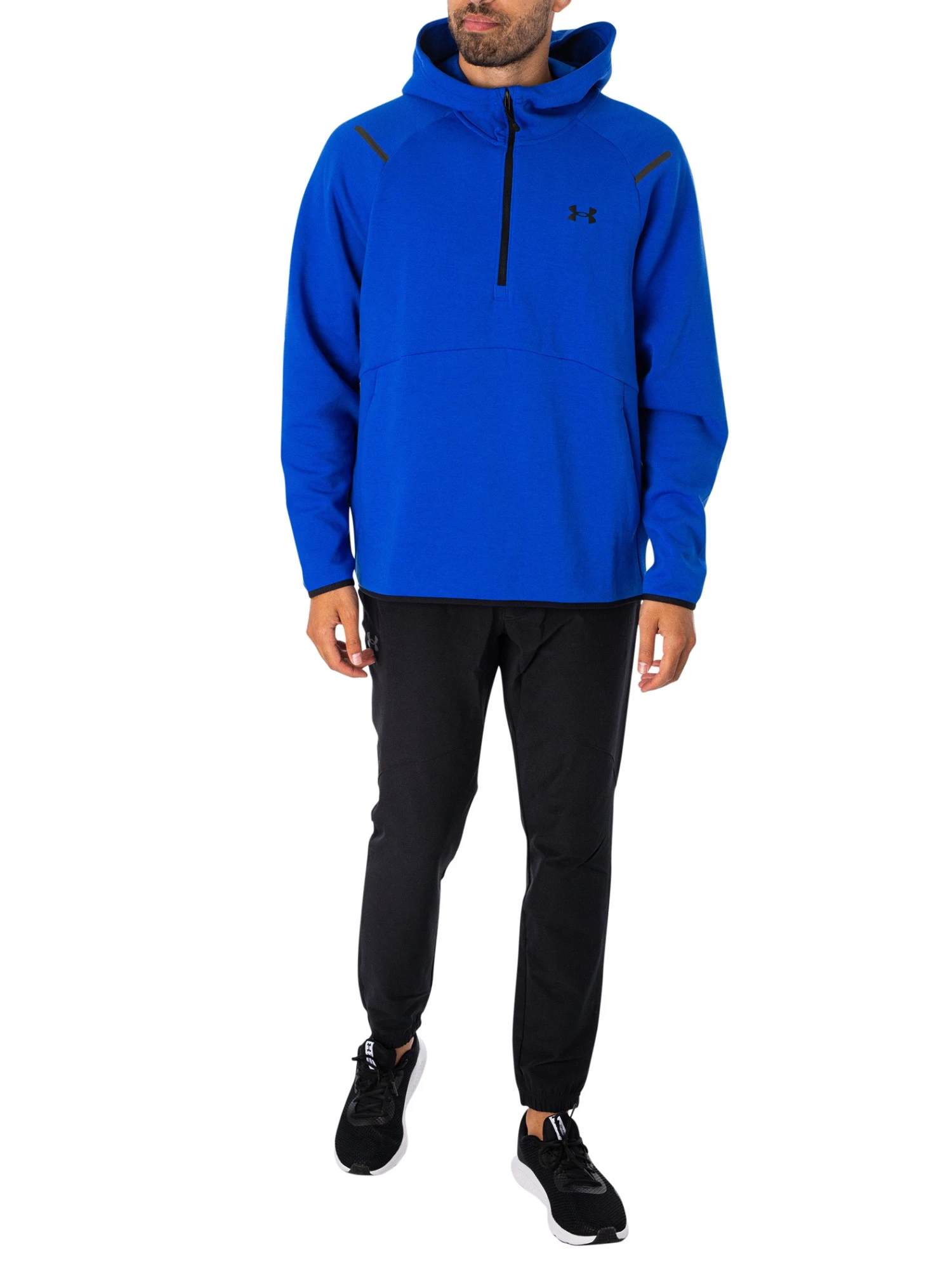 Under Armour Unstoppable Pullover Hoodie - Team Royal/Black 5 Under Armour Unstoppable Pullover Hoodie - Team Royal/Black - Image 5