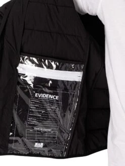 Weekend Offender LA Guardia Puffer Jacket - Black -Standout Fashion Shop 49343f