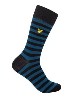 Lyle & Scott 5 Pack Harold Premium Socks - Argyle/Sailor Blue/Stripe/Blue Horizon/Black 12 Lyle & Scott 5 Pack Harold Premium Socks - Argyle/Sailor Blue/Stripe/Blue Horizon/Black -Standout Fashion Shop 49350e
