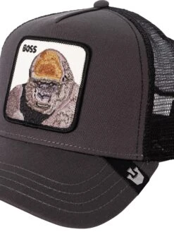 Goorin Bros. The Boss Trucker Cap - Black 12 Goorin Bros. The Boss Trucker Cap - Black -Standout Fashion Shop 49356f