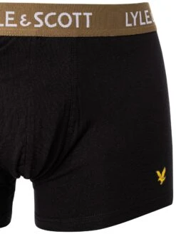 Lyle & Scott 3 Pack Barclay Trunks - Black (Multi Waist) 11 Lyle & Scott 3 Pack Barclay Trunks - Black (Multi Waist) -Standout Fashion Shop 49358c
