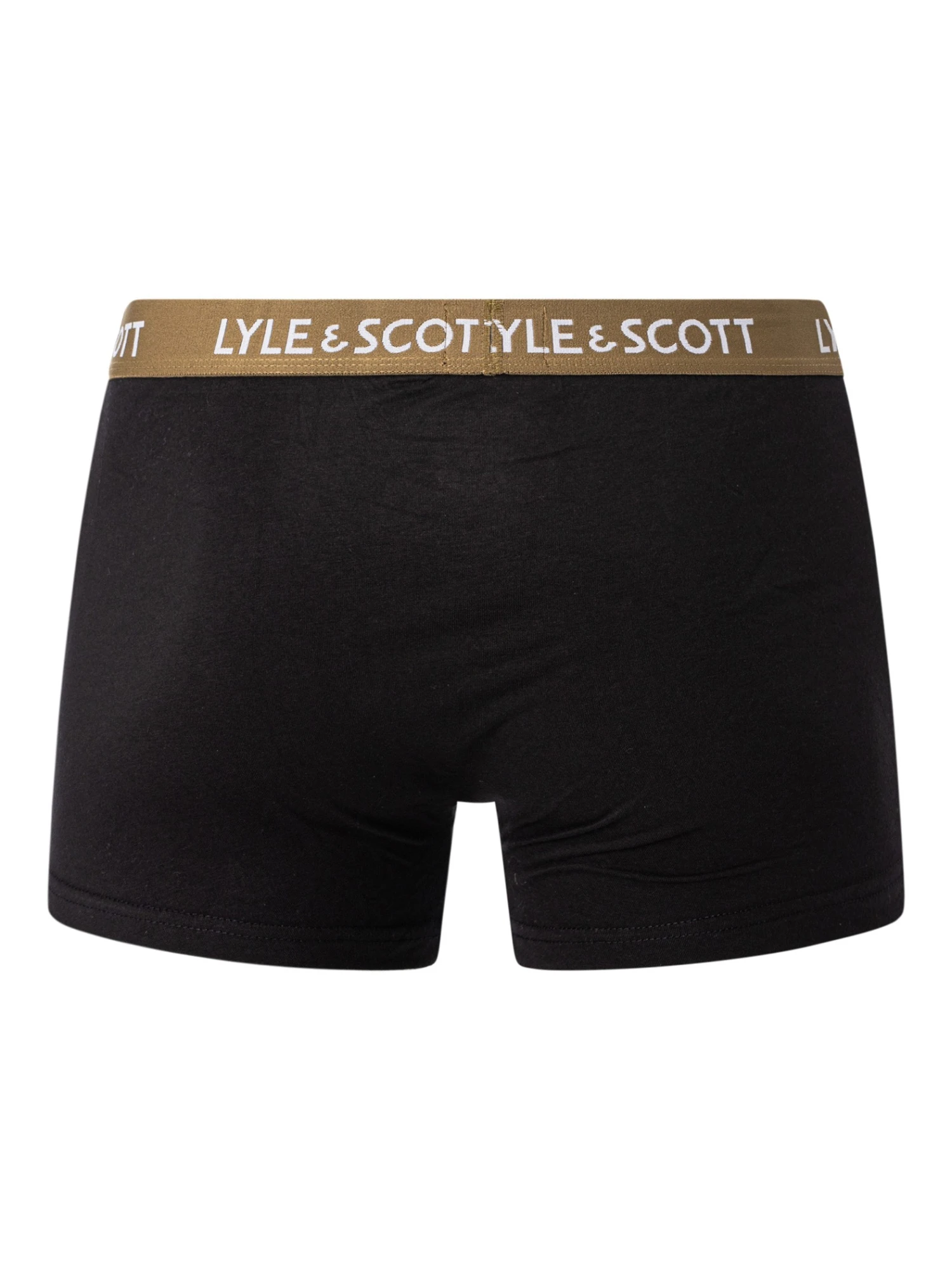 Lyle & Scott 3 Pack Barclay Trunks - Black (Multi Waist) 4 Lyle & Scott 3 Pack Barclay Trunks - Black (Multi Waist) - Image 4