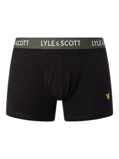 Lyle & Scott 3 Pack Barclay Trunks - Black (Multi Waist) 13 Lyle & Scott 3 Pack Barclay Trunks - Black (Multi Waist) -Standout Fashion Shop 49358e