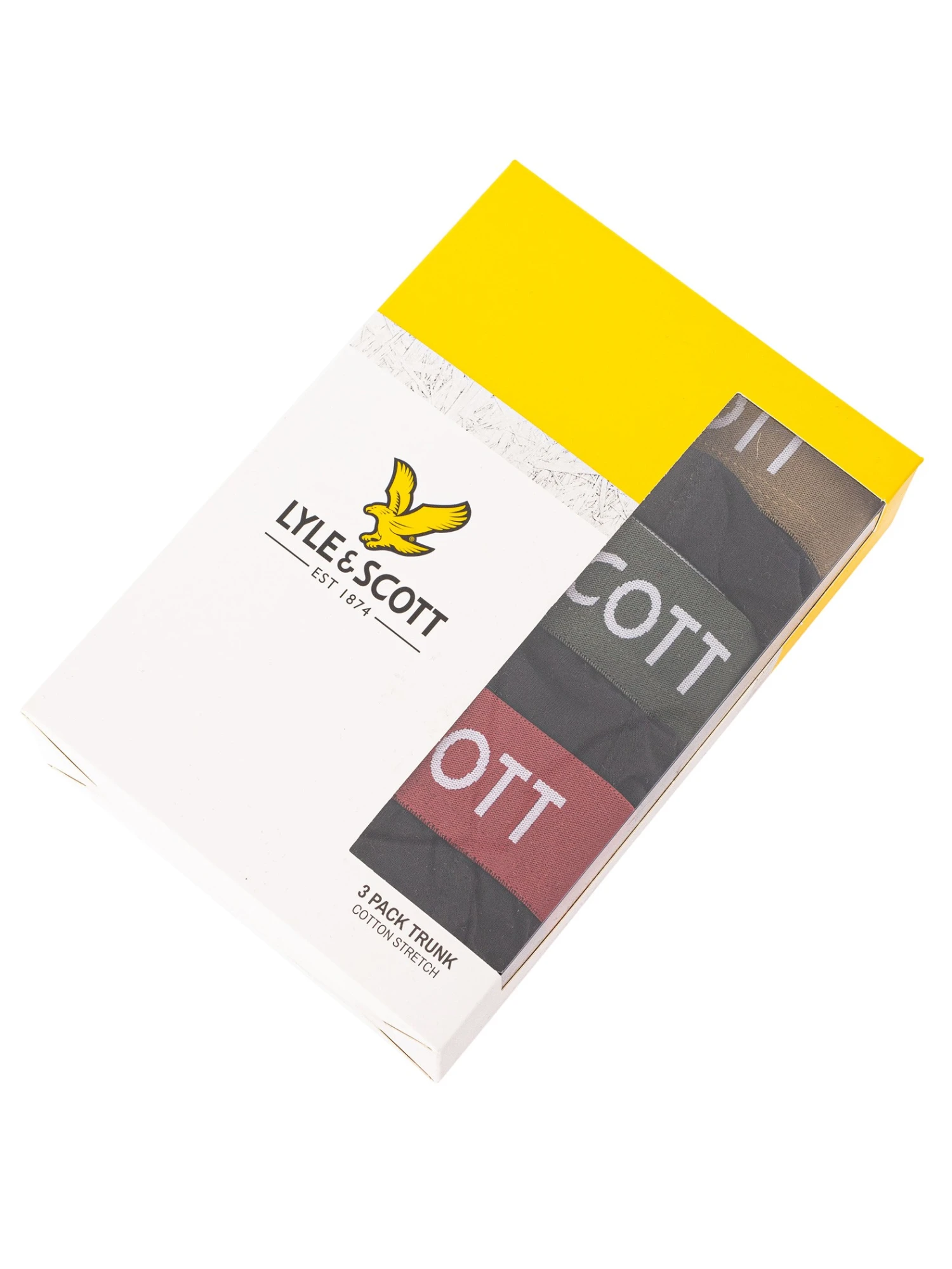 Lyle & Scott 3 Pack Barclay Trunks - Black (Multi Waist) 9 Lyle & Scott 3 Pack Barclay Trunks - Black (Multi Waist) - Image 9