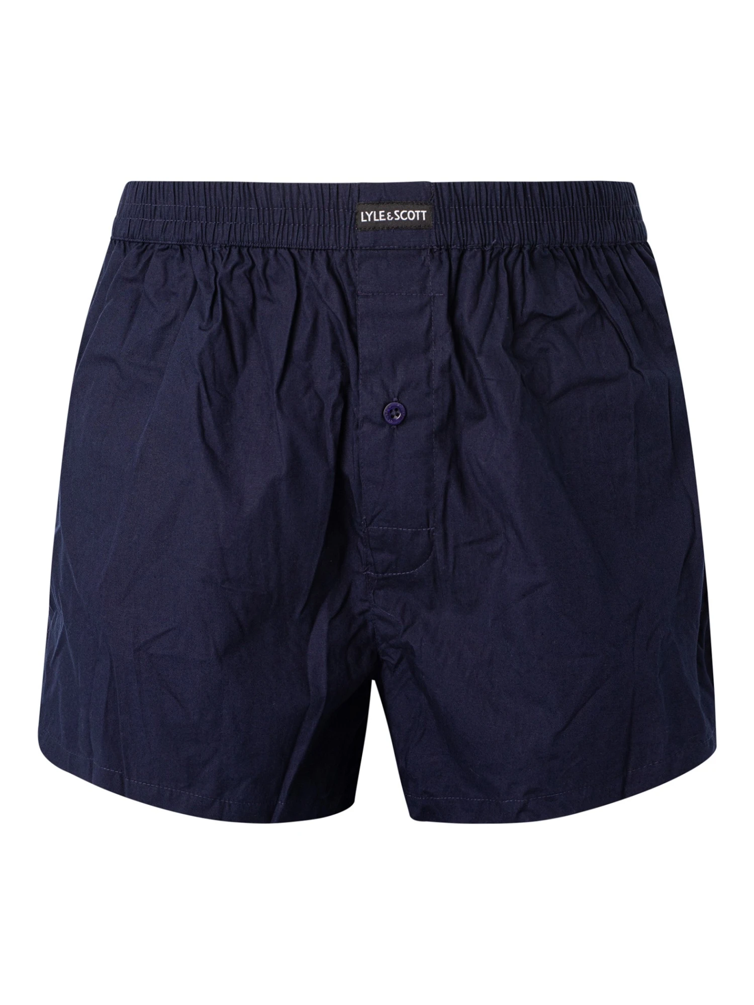 Lyle & Scott 3 Pack Jericho Woven Boxers - Chambray Blue/Dark Denim/Peacoat 2 Lyle & Scott 3 Pack Jericho Woven Boxers - Chambray Blue/Dark Denim/Peacoat - Image 2