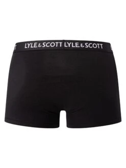 Lyle & Scott 5 Pack Miller Trunks - Black -Standout Fashion Shop 49362d