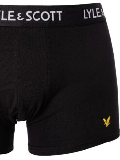 Lyle & Scott 5 Pack Miller Trunks - Black -Standout Fashion Shop 49362e