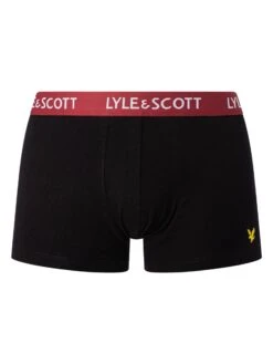 Lyle & Scott 5 Pack Miller Trunks - Black (Multi Waist) -Standout Fashion Shop 49363e