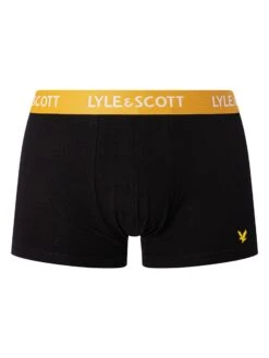 Lyle & Scott 5 Pack Miller Trunks - Black (Multi Waist) -Standout Fashion Shop 49363i