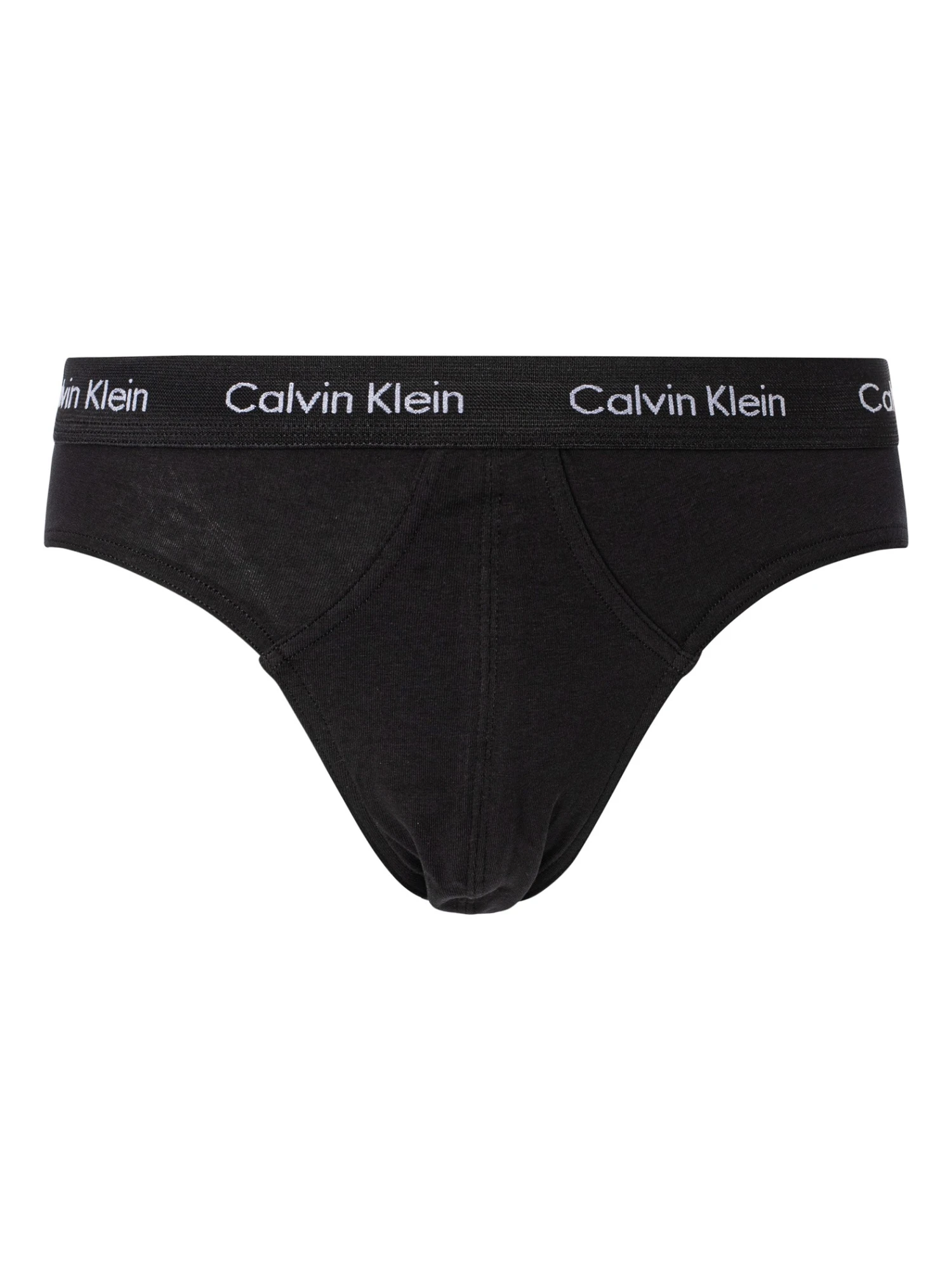 Calvin Klein 3 Pack Hip Briefs - Black (Black/Tawny Port/Porpoise) 2 Calvin Klein 3 Pack Hip Briefs - Black (Black/Tawny Port/Porpoise) - Image 2
