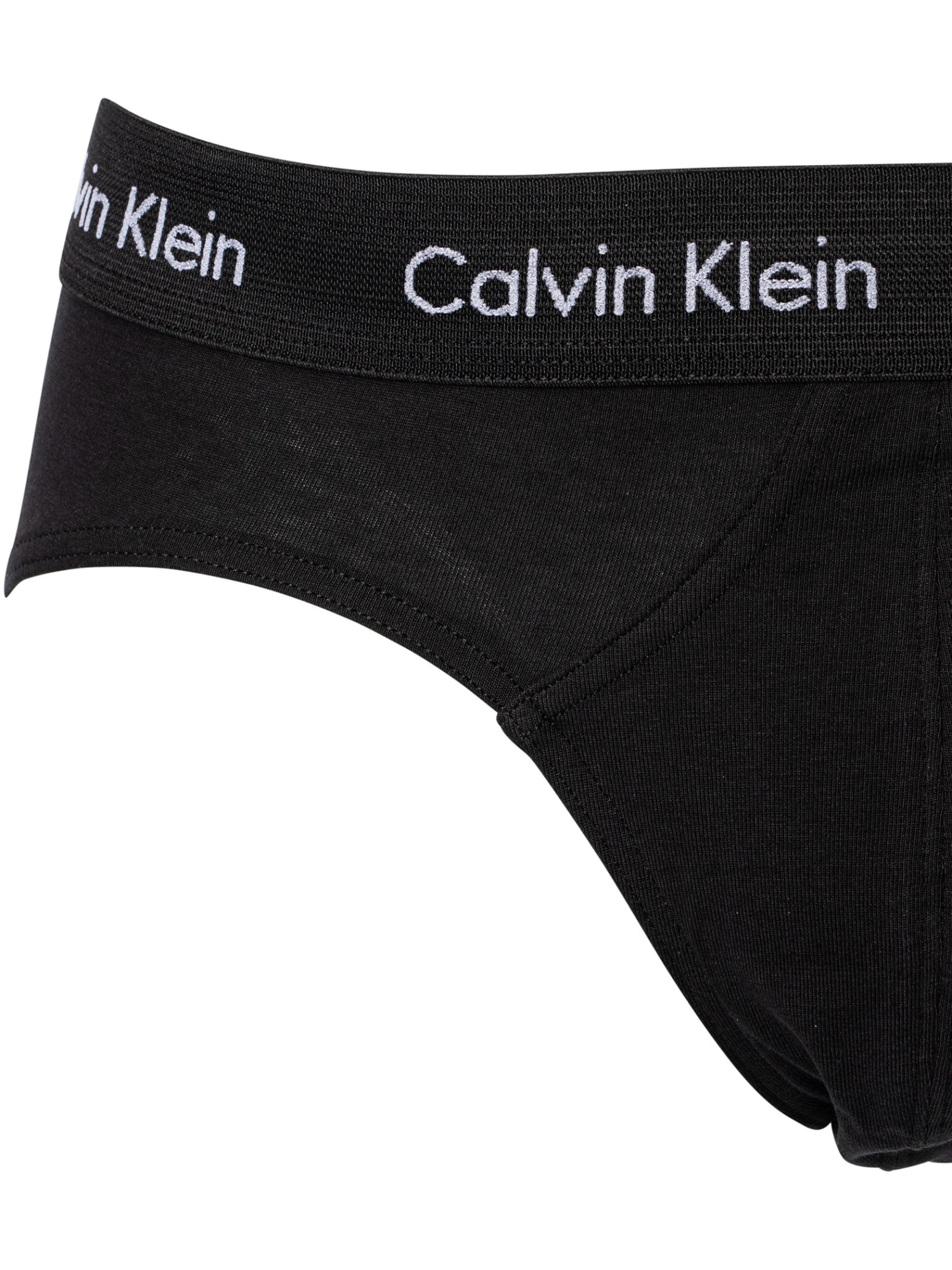 Calvin Klein 3 Pack Hip Briefs - Black (Black/Tawny Port/Porpoise) 3 Calvin Klein 3 Pack Hip Briefs - Black (Black/Tawny Port/Porpoise) - Image 3