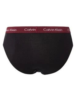 Calvin Klein 3 Pack Hip Briefs - Black (Black/Tawny Port/Porpoise) 14 Calvin Klein 3 Pack Hip Briefs - Black (Black/Tawny Port/Porpoise) -Standout Fashion Shop 49371f
