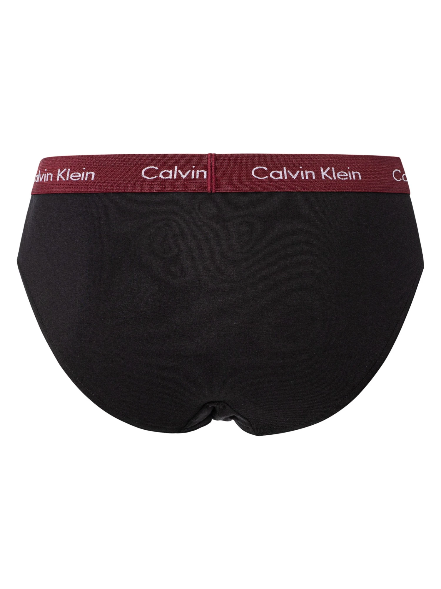 Calvin Klein 3 Pack Hip Briefs - Black (Black/Tawny Port/Porpoise) 6 Calvin Klein 3 Pack Hip Briefs - Black (Black/Tawny Port/Porpoise) - Image 6