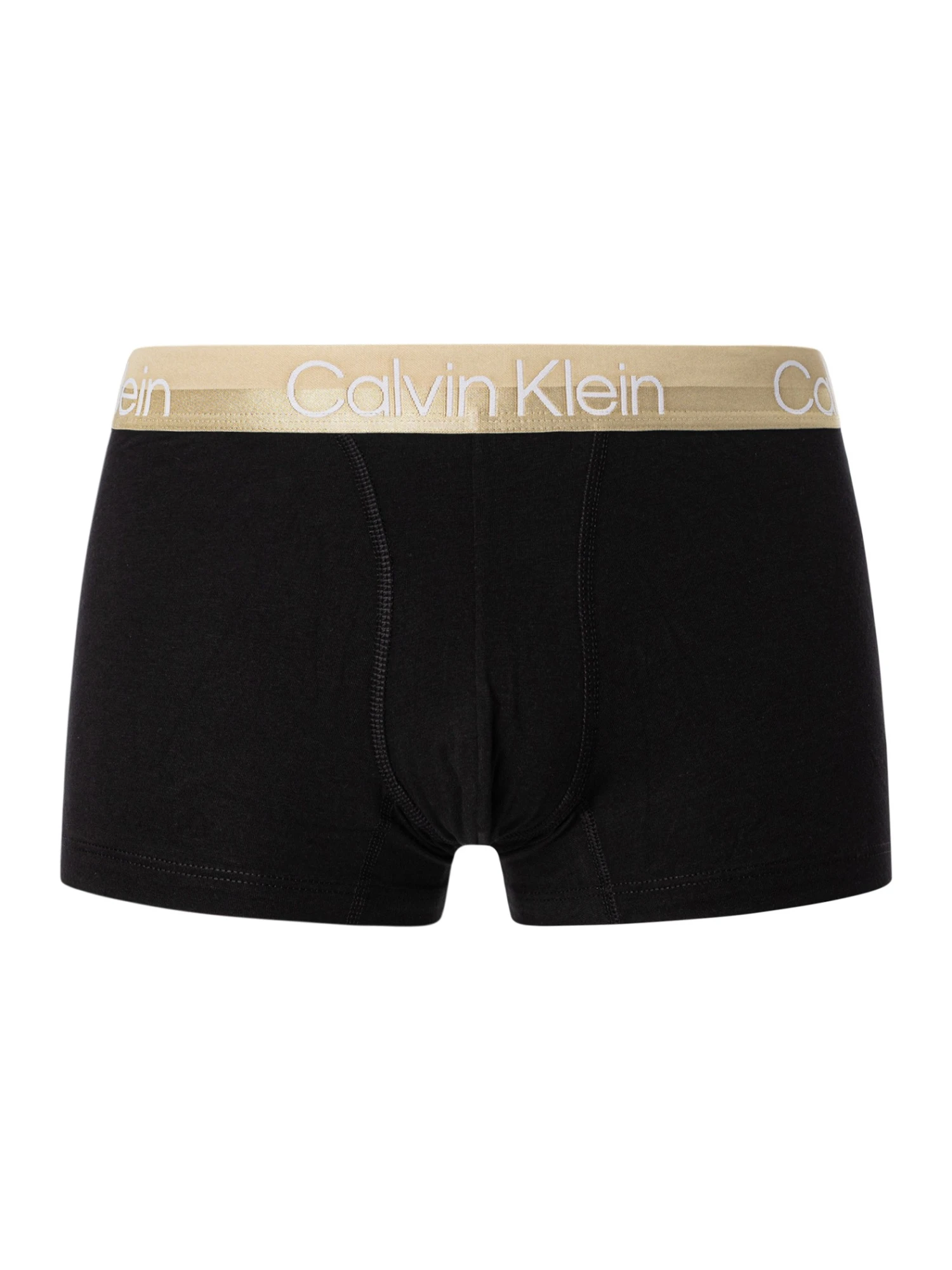 Calvin Klein 3 Pack Modern Structure Trunks - Black (Beige/Pink/Grey 2 Calvin Klein 3 Pack Modern Structure Trunks - Black (Beige/Pink/Grey - Image 2