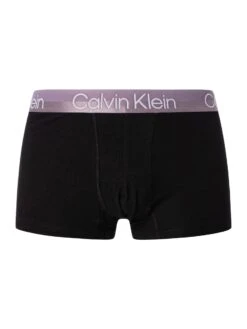 Calvin Klein 3 Pack Modern Structure Trunks - Black (Beige/Pink/Grey 15 Calvin Klein 3 Pack Modern Structure Trunks - Black (Beige/Pink/Grey -Standout Fashion Shop 49373g