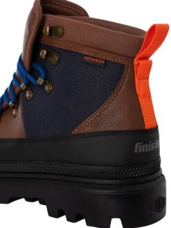 Palladium Finisterre Pallatrooper Hiker Boots - Dark Brown -Standout Fashion Shop 49426i