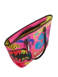 Sprayground Wild Flora Tote Bag - Fuchsia -Standout Fashion Shop 49493d