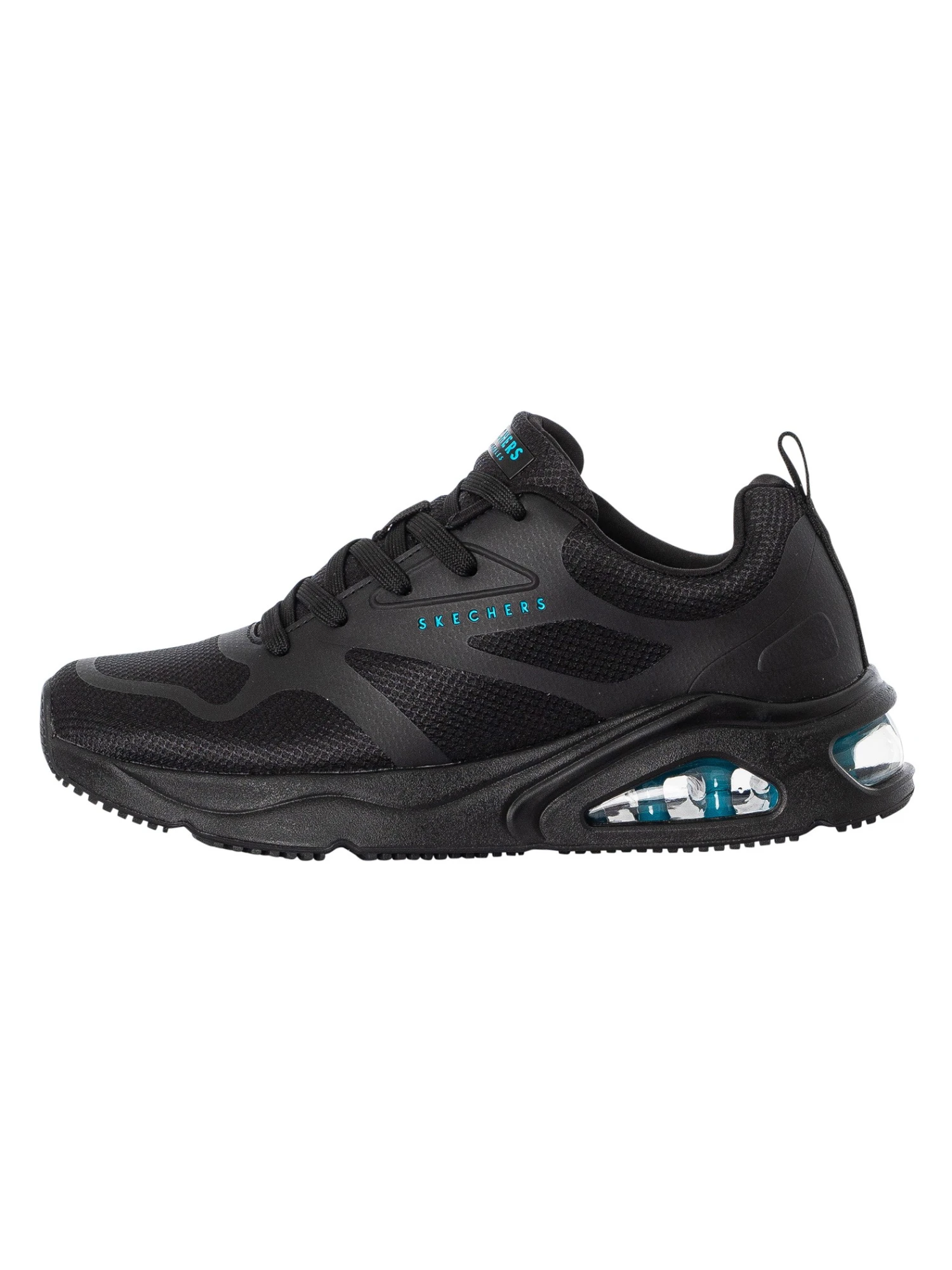 Skechers Tres-Air Uno Modern Aff-Air Trainers - Black 2 Skechers Tres-Air Uno Modern Aff-Air Trainers - Black - Image 2