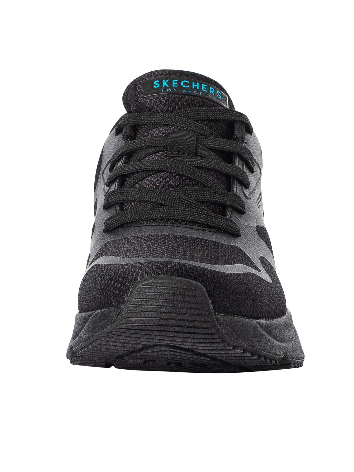 Skechers Tres-Air Uno Modern Aff-Air Trainers - Black 4 Skechers Tres-Air Uno Modern Aff-Air Trainers - Black - Image 4