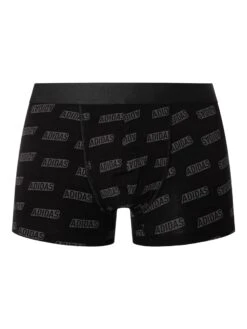 Adidas 3 Pack Active Flex Cotton Trunks - Black/Heather Grey/Port -Standout Fashion Shop 49498g