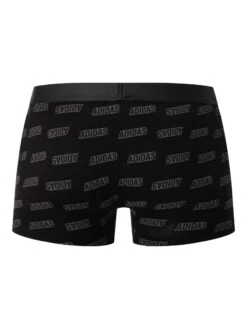 Adidas 3 Pack Active Flex Cotton Trunks - Black/Heather Grey/Port -Standout Fashion Shop 49498h