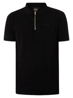 Barbour International Cylinder Polo Shirt - Black -Standout Fashion Shop 49512e