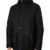 Barbour International Galloway Wax Jacket - Black