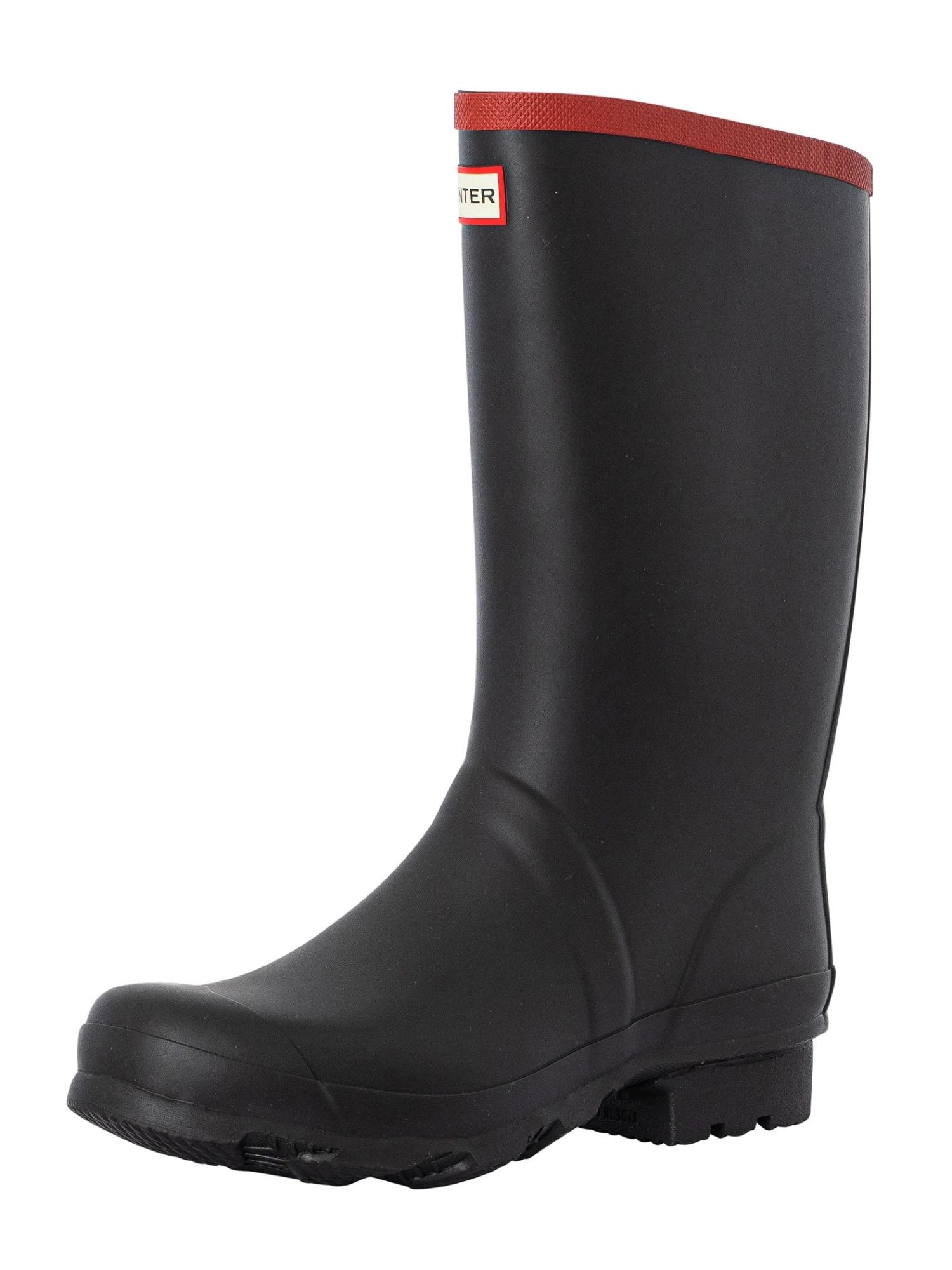 Hunter Argyll Short Knee Wellington Boots - Black 1 Hunter Argyll Short Knee Wellington Boots - Black