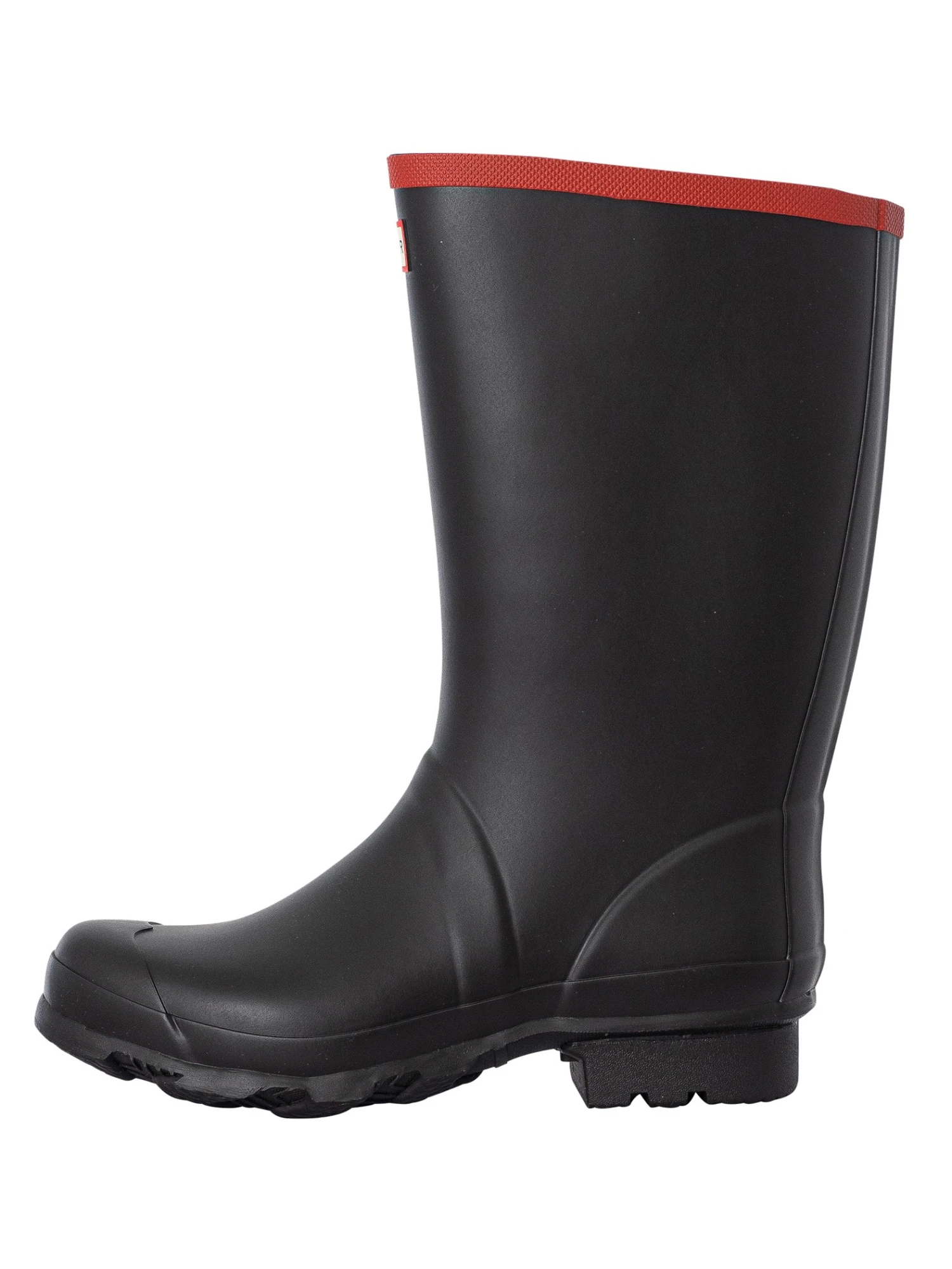 Hunter Argyll Short Knee Wellington Boots - Black 2 Hunter Argyll Short Knee Wellington Boots - Black - Image 2