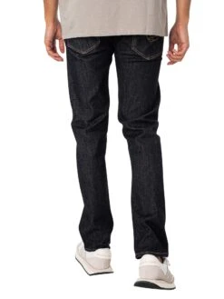 Replay Grover Hyperflex Straight Jeans - Dark Blue 8 Replay Grover Hyperflex Straight Jeans - Dark Blue -Standout Fashion Shop 49530c