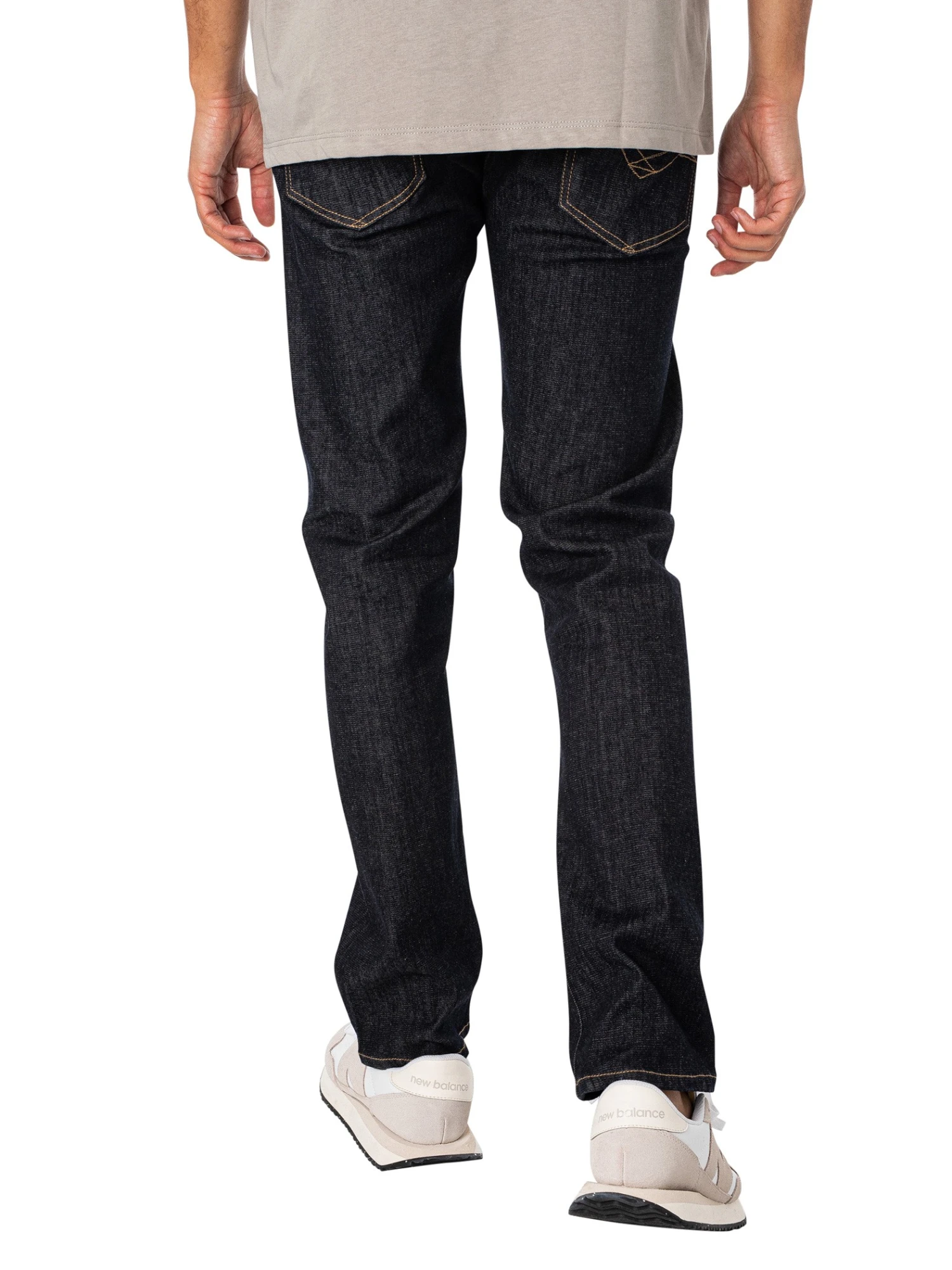 Replay Grover Hyperflex Straight Jeans - Dark Blue 3 Replay Grover Hyperflex Straight Jeans - Dark Blue - Image 3