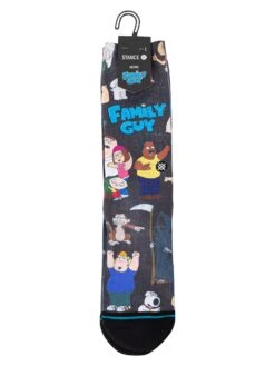 Stance Family Guy Crew Socks - Black -Standout Fashion Shop 49542h