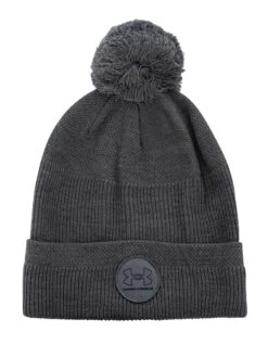 Under Armour Driver Pom Beanie - Grey