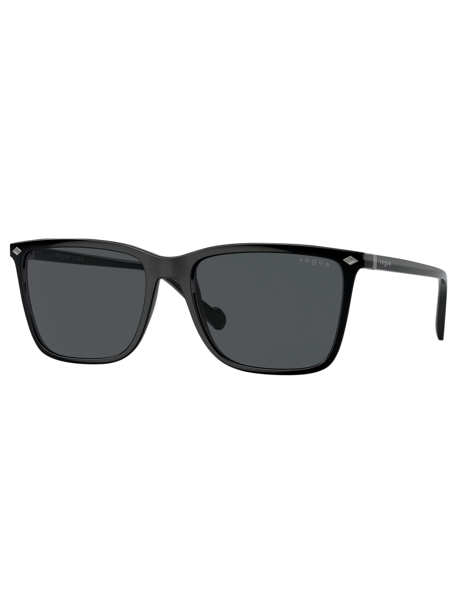 Vogue VO5493S Rectangular Sunglasses - Black 1 Vogue VO5493S Rectangular Sunglasses - Black