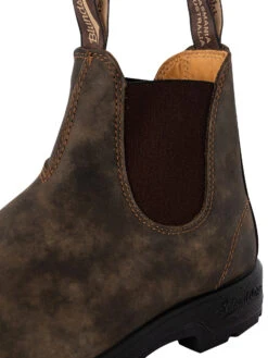 Blundstone Leather Chelsea Boots - Rustic Brown -Standout Fashion Shop 49574h