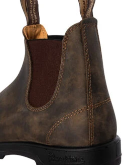 Blundstone Leather Chelsea Boots - Rustic Brown -Standout Fashion Shop 49574i