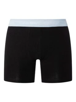 Calvin Klein 3 Pack Boxer Briefs - Black (Marron/Skyway/True Navy) -Standout Fashion Shop 49586e