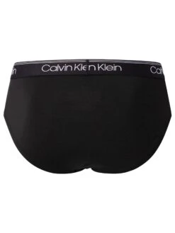 Calvin Klein 3 Pack Microfiber Stretch Hip Briefs - Black (Tigers Eye, Lunar Rock) -Standout Fashion Shop 49588h